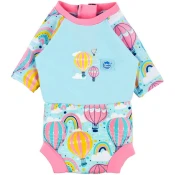 Kopalke Happy Nappy UV kombinezon 3/4 rokavi Up & Away L (6–14 mesecev)