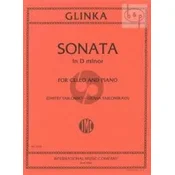 GLINKA:SONATA IN D MINOR FOR CELLO AND PIANO