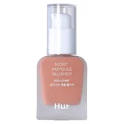 House of Hur Moist Ampoule Blusher tekoče rdečilo mini odtenek 01 Nude Beige 10 ml