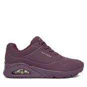 Skechers Ženske patike Uno - Stand On Air, 73690-WINE, Ljubicaste