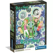 Rick in Morty 1000-delna sestavljanka - Clementoni
