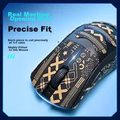 NVV Nalepnice za miš Yanji V3 Pro Professional Edition, Crno-žuta