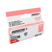 Arrow Arrow D53F 6 mm V2A Nerjavne (500 kosov) – Inox ploske sponke za natančna dela v vlagi