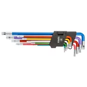 Torx ključi komplet 9 kosov barvnih ključev 35D969