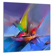 shumee STEKLENA PLOŠČA ZA KUHINJO 60x65 KOS