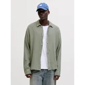 Jack & Jones Srajca Nantucket 12291804 Zelena Relaxed Fit
