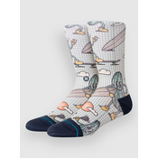 Stance Feeling Pickled Crew Nogavice cream