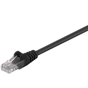 Goobay UTP mrežni kabel CAT5 crni, 1 m
