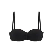 LASCANA Bikini zgornji del črna