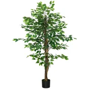 Homestar Umetno fikusovo drevo 150 cm zeleno