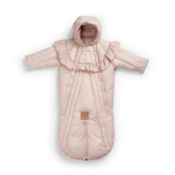 Elodie - Pajac in zimska vreča Powder Pink - Od 0 do 6 mesecev