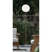 Casa Padrino Luxury Outdoor Floor Lamp Brown/White A� 30 x H. 160 cm - Elegant Garden Lantern - Garden Lighting - Outdoor Lighting - Luxury Quality - Made in Italy