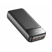 Prenosna baterija SWISSTEN POWER LINE II 20000 MAH, črna
