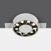 VGRADNA LED SVETILKA 12W WW IP20 38deg 230V BELA TEMNA SVETLOBA DM10112XTR/W/W