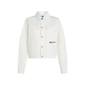 KARL LAGERFELD JEANS Prehodna jakna  črna / bela