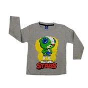 VRABAC Majica za decake Stars, Siva