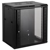 Intellinet 19" stensko ohišje Intellinet 711777 (Š x V x G) 570 x 500 x 450 mm 9 U Črna (RAL 9005)