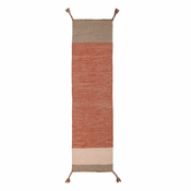 Narancasta vunena podloga Flair Rugs Anu, 60 x 200 cm