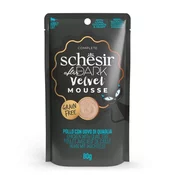 Schesir After Dark sos za macke - Piletina i prepelicje jaje u musu 80g