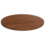 Okrugla stolna ploca tamnosmeda O40x1,5 cm tretirana hrastovina