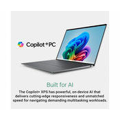 Dell - XPS 13 - Copilot+ PC - 13.4 OLED Touch-Screen Laptop - Snapdragon X Elite w/ Dual Core Boost - 16GB Memory - 512GB SSD - Graphite