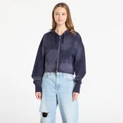 Mikina DIME Cropped Zip Hoodie Navy Washed M