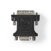 Nedis DVI adapter | DVI-I 24+5-polni moški | VGA ženski 15p | Ponikljano | Naravnost | PVC | Črna | Škatla