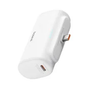 Baseus kompaktna power bank za brzo punjenje 5000 mAh, 20 W USB Type-C prikljucak, bijela P10068306213-00