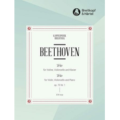 BEETHOVEN:TRIO OP.70/1 VIOLIN,CELLO AND PIANO