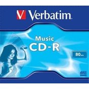 CDR 700MB MUSIC 1/1 VERBATIM