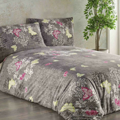 Bombažna posteljnina PAPILLON siva Dimenzije posteljnine: 70 x 90 cm | 140 x 220 cm
