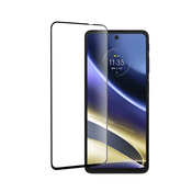 MOCOLO - 2.5D ukrivljeno polno lepljivo steklo - Motorola G51 5G - črna