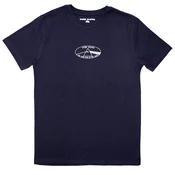 Pink Floyd Mini Dark Side of The Moon Oval Navy Blue M Majica