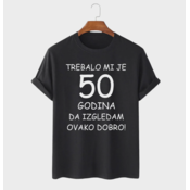 MAFIMI Majica Trebalo mi je 50 Godina, Crna