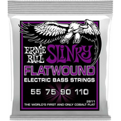 Ernie Ball 2811 Flatwound Cobalt Power Slinky