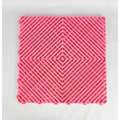 shumee Modularne talne ploščice Puzzle Tiles 40x40, talne obloge za garažo in avto, za delavnico, podrobnosti (roza)