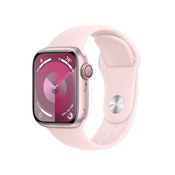 APPLE pametni sat Watch Series 9 Aluminium 41mm LTE, Pink (Sport Band, Light Pink S/M)