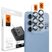 Spigen Glass tR EZ Fit Optik Pro HD 2 Pack, black - Samsung Galaxy S25