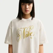 Nike Womens Oversized Short-Sleeve T-Shirt - White