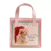Cath Kidston Nakupovalna torba  meta / roza / krvavo rdeča