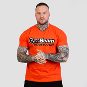 GymBeam Muška majica Beam Orange XL