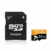 Micro SD spominska kartica 64GB + adapter