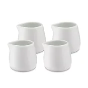 Porcelanski vrčki za mleko, 100 ml, set 4 kos