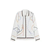 TOMMY HILFIGER Bluza temno modra/marelica/bela
