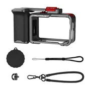 INF Komplet ročaja za DJI Osmo Action 6 - aluminijast okvir s silikonom, (5000282858)