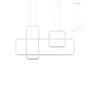Redo 01-2099 - LED prigušiva luster na sajli THAI LED/86W/230V bela