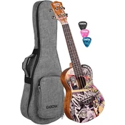 Cascha HH 2604 Art Series Urban Koncertne ukulele (Kot novo)