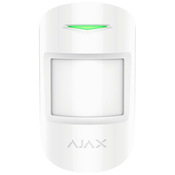 AJAX AJ-CP-WH WH senzor loma stakla u kombinaciji sa senzorom pokreta sa zaštitom za kucne ljubimce, bijele boje
