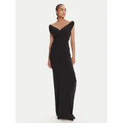 JACQUEMUS Večerna obleka Rita 25E251DR237-1767 990 Črna Regular Fit