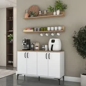 Hanah Home Multifunkcionalna komoda, Bela